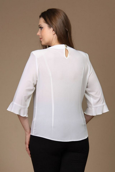 Блуза MIRSINA FASHION 1218 молочный - фото 2