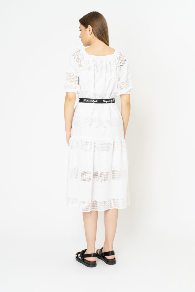 Платье Elema 5К-9832-1-170 белый - фото 4