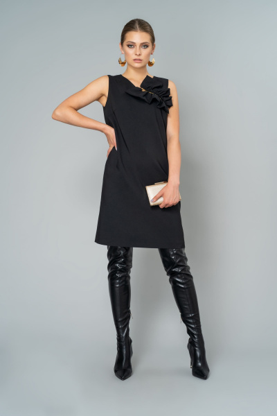 Платье Elema 5К-10672-1-170 чёрный - фото 1