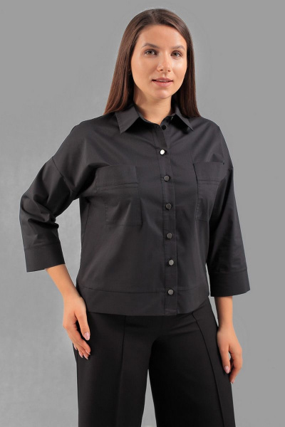 Блуза LUXTEX 0821 черный - фото 2