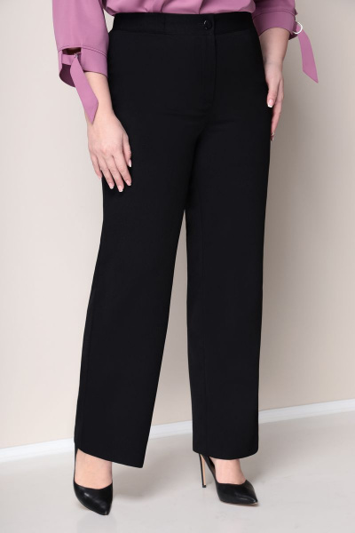 Блуза, брюки VOLNA 1098 розово-черный - фото 5