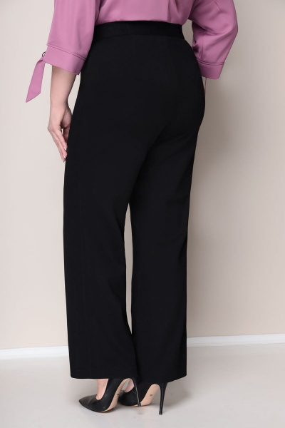 Блуза, брюки VOLNA 1098 розово-черный - фото 6