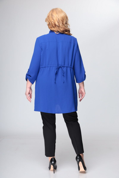 Блуза Ga-Ta Style 1813/5 синий - фото 3