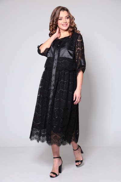 Платье ANASTASIA MAK 971 черный - фото 1