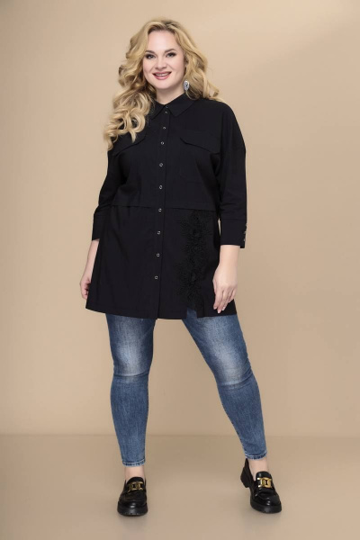 Блуза Romanovich Style 8-2134 черный - фото 1