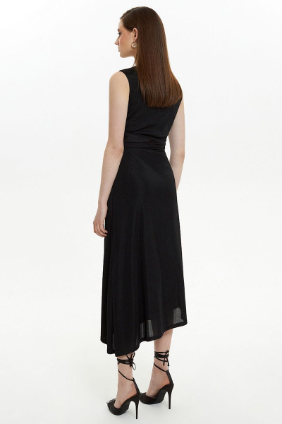 Платье Moveri by Larisa Balunova 5451 черный - фото 4