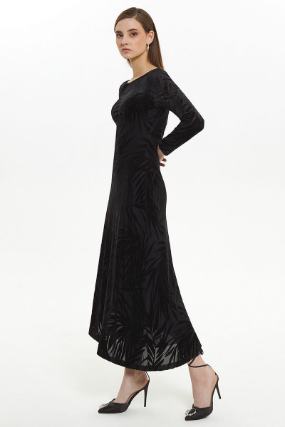 Платье Moveri by Larisa Balunova 5453 черный - фото 2