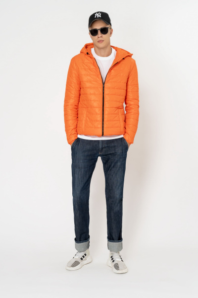 Куртка Elema 4М-10896-1-182 оранжевый - фото 1