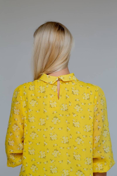 Блуза Avila 0867 желтый - фото 4