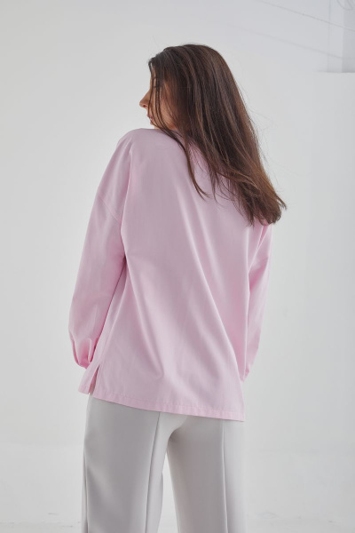 Блуза MALI 621-095 розовый - фото 4