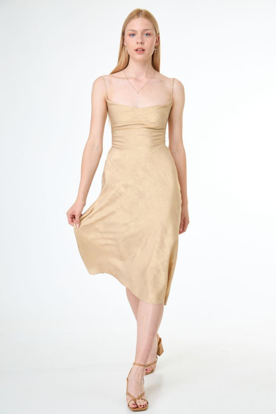 Платье ALICANTE 1168 золотой - фото 2