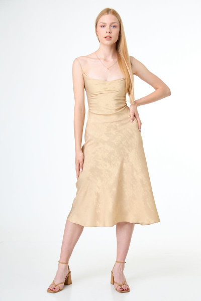 Платье ALICANTE 1168 золотой - фото 1