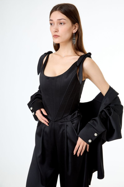 Блуза ALICANTE 1230 черный - фото 3