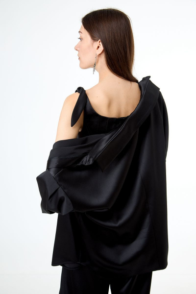 Блуза ALICANTE 1230 черный - фото 2