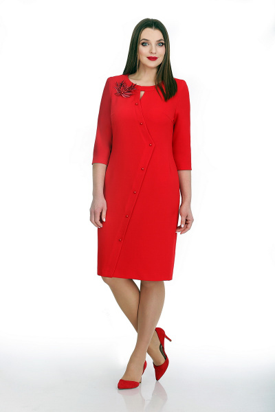 Платье Мишель стиль 749 красный - фото 1
