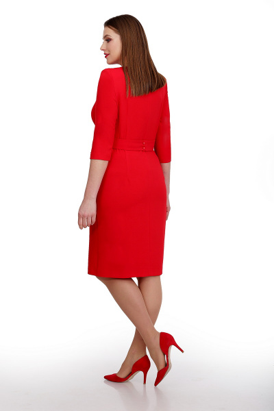 Платье Мишель стиль 749 красный - фото 2