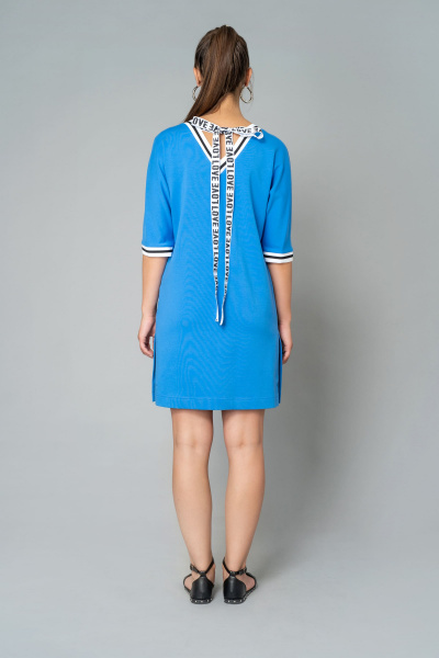 Платье Elema 2К-9812-1-164 голубой - фото 3