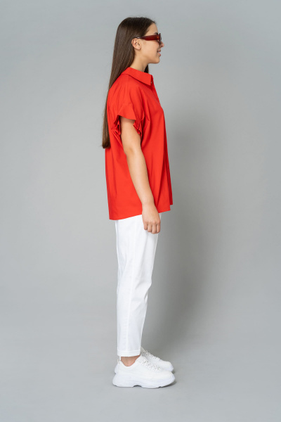 Блуза Elema 2К-9950-1-170 красный - фото 2