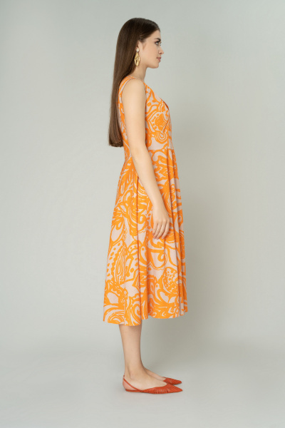 Платье Elema 5К-10120-1-164 принт - фото 2