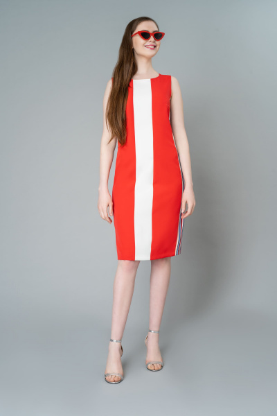 Платье Elema 5К-8960-1-164 красный - фото 1