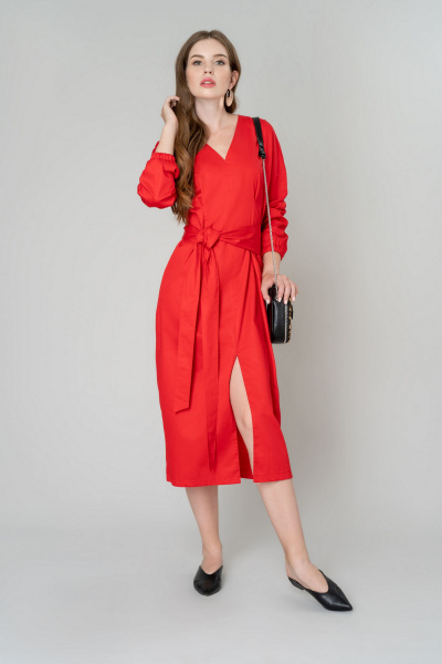 Платье Elema 5К-9701-1-164 красный - фото 1
