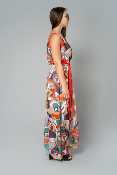 Платье Elema 5К-9809-1-164 красный - фото 2