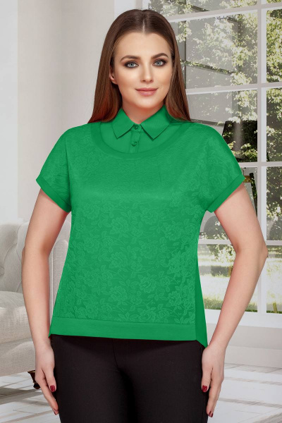 Блуза Pama Style 863 зелень - фото 1