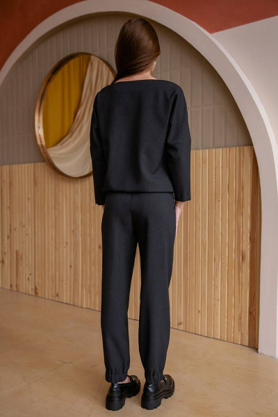 Блуза, брюки Daloria 9144 черный - фото 2