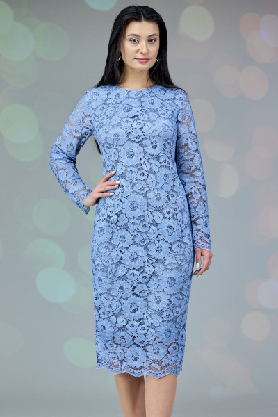 Платье Angelina & Сompany 647 голубой - фото 4