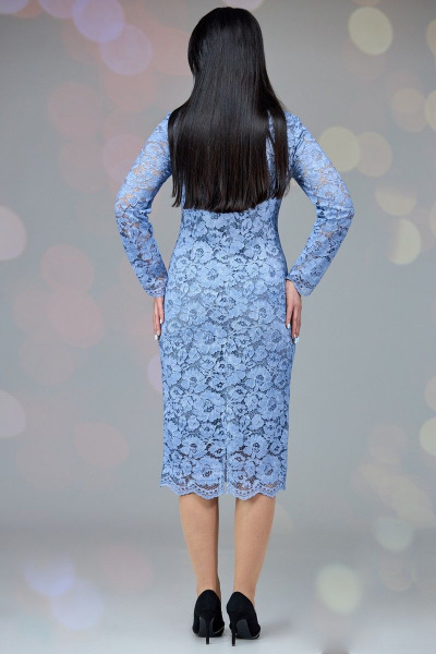 Платье Angelina & Сompany 647 голубой - фото 3