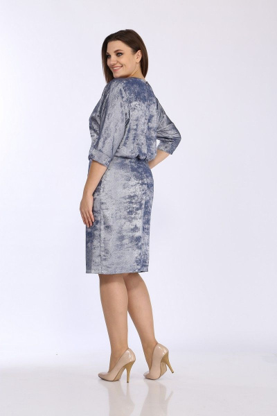 Платье Lady Style Classic 2501/3 синий - фото 3
