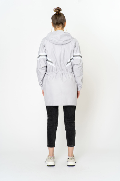 Куртка Elema 3-10929-1-170 светло-серый - фото 4