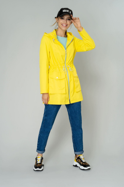 Куртка Elema 3-9902-1-170 лимон - фото 1