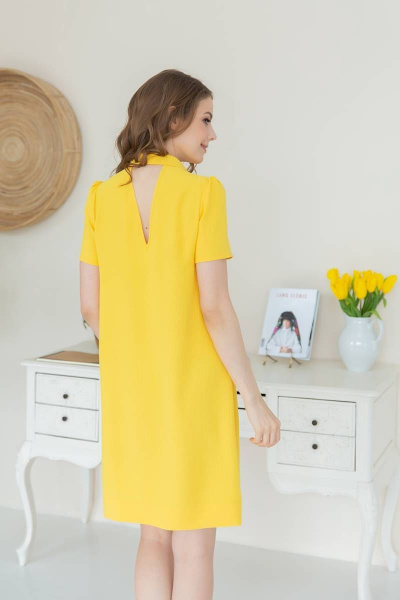 Платье ASV 2406 желтый - фото 2