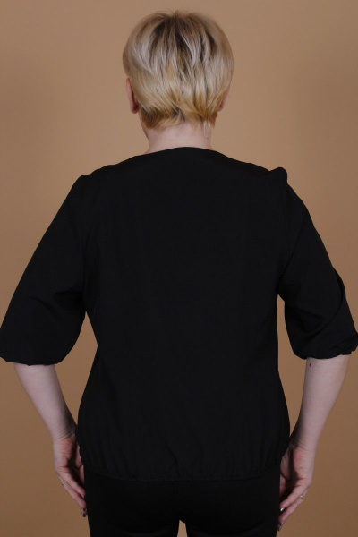 Блуза MIRSINA FASHION 13930001 черный - фото 2