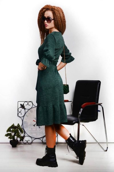 Платье PATRICIA by La Cafe NY15237 зеленый - фото 2