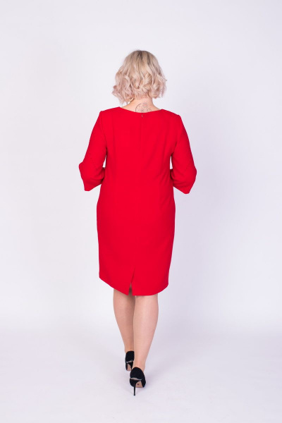 Платье Содари 580 красный - фото 3