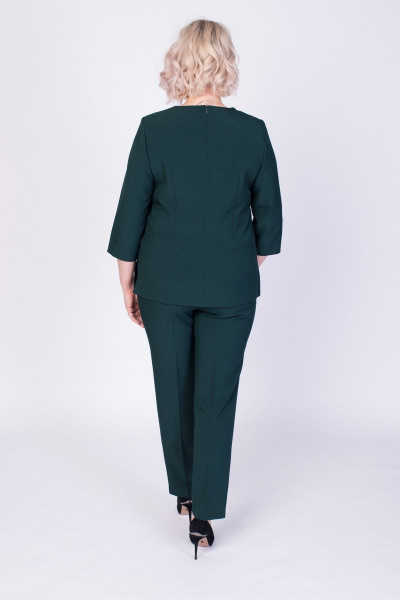 Блуза, брюки Содари 379 зеленый - фото 3