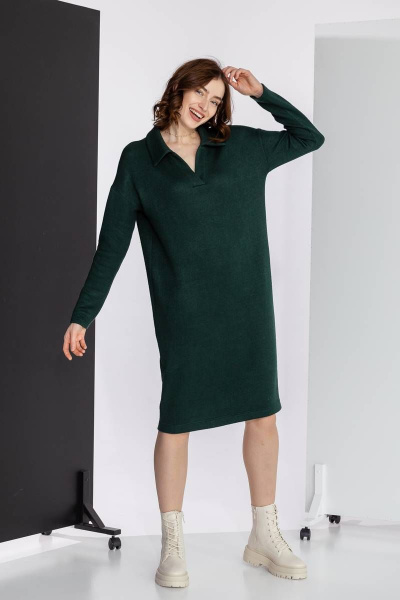 Платье Ivera 1061 зеленый - фото 4