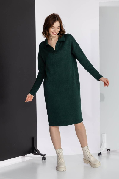 Платье Ivera 1061 зеленый - фото 1