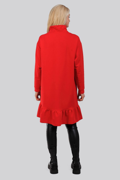 Платье MadameRita 1254 красный - фото 5