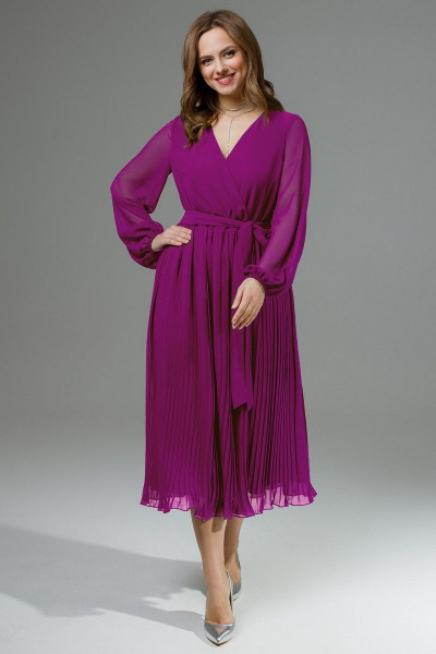 Платье TEZA 3011 фиолетовый - фото 1