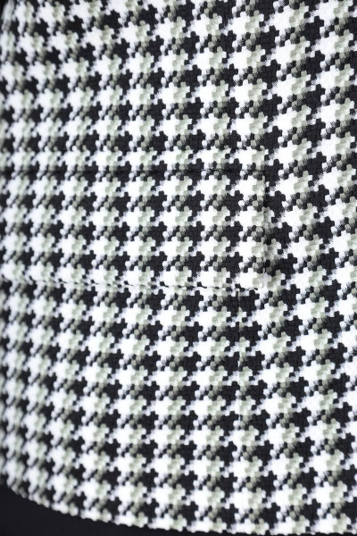 Жакет, платье Romanovich Style 3-2308 черный/белый - фото 5