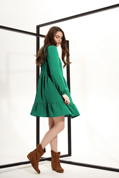 Платье MAX 4-042 зелень - фото 2