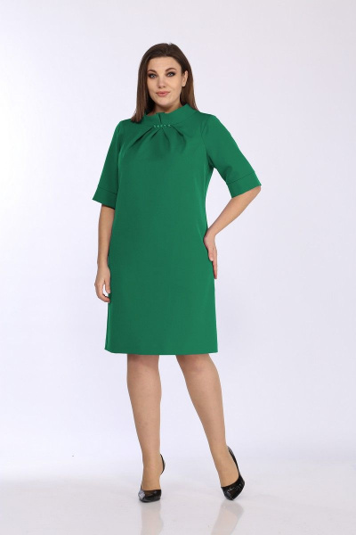Платье Lady Style Classic 2536/1 зеленый - фото 1