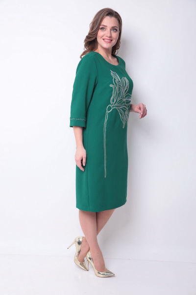 Платье Michel chic 2081 зелёный - фото 4