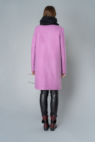 Пальто Elema 1-8362-1-164 розовый - фото 3