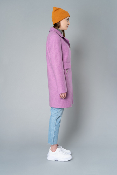 Пальто Elema 1-8396-1-170 розовый - фото 2