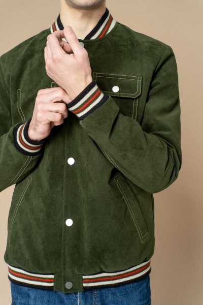 Куртка Elema 3М-8999-1-182 зеленый - фото 2