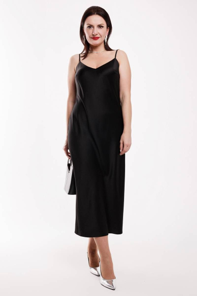 Платье Дорофея 599 черный - фото 1